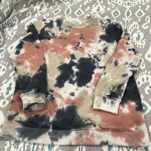 Tie-dye Crewneck Sweatshirt